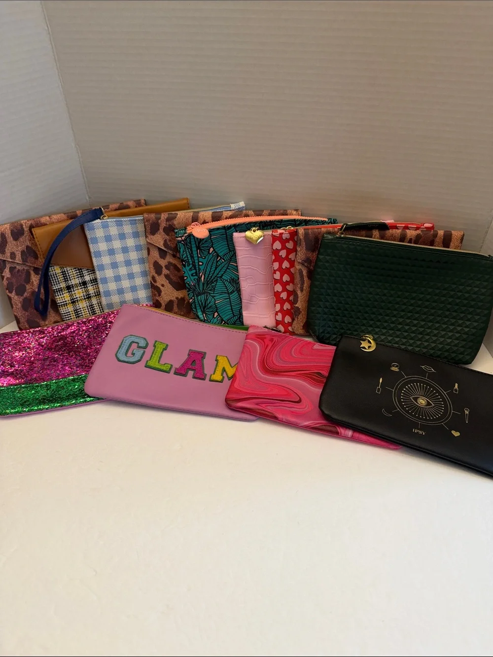 Ipsy 13 Cosmetic Bags! Take them!